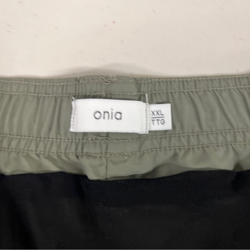 NEW NWT Onia Solid Deep Sage shorts 7" Green SZ XXL 2XL Swim Trunks $130 - Picture 7 of 8
